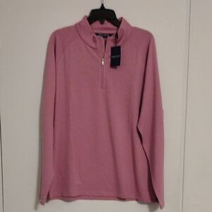 Peter Millar Rose Half-Zip Pullover
